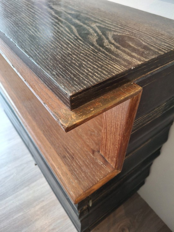 Image 1 of Rare Modernist sideboard 1950 Stamped, Maxime Meniel in Paris