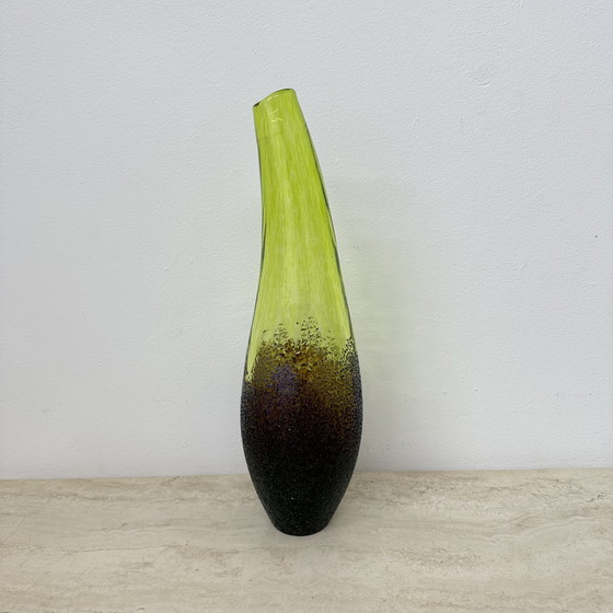 Image 1 of Set di 3 vasi Monica Backstrom per Kosta boda Sweden Moonlanding