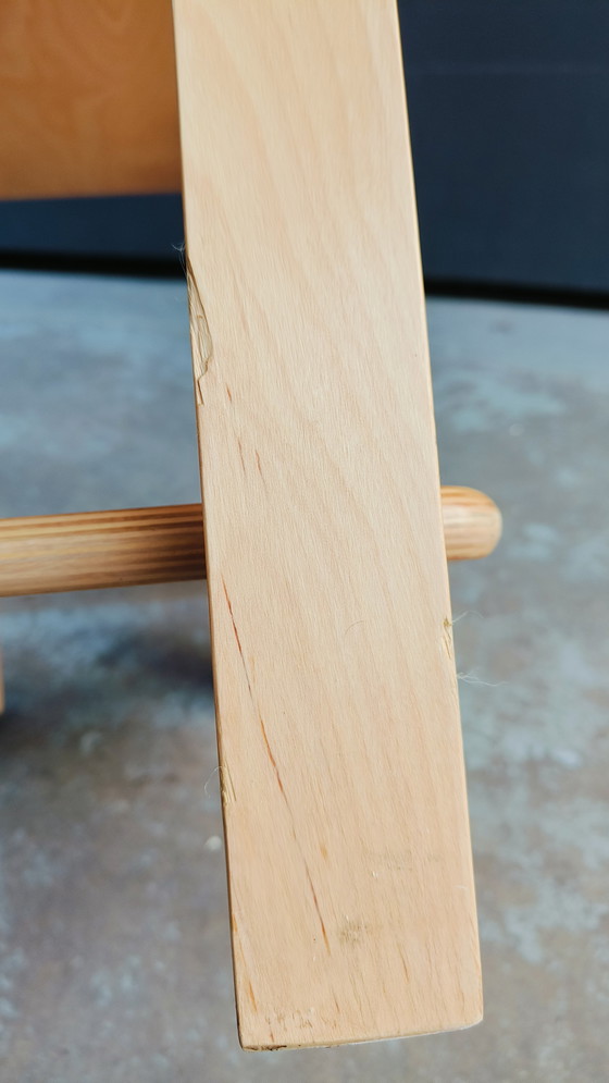 Image 1 of Carrello Zweedse IKEA Scandinavische Berken Brunado 2004 in Stijl van Alvar Aalto - Piccolo danno su una gamba