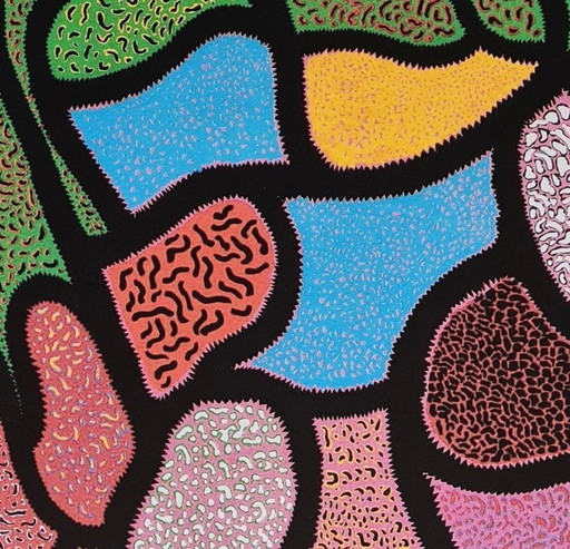 Hommage à Yayoi Kusama... Lithographie, années 1990