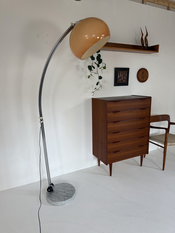 Image 1 of Lampada ad arco spaziale vintage XL anni '70