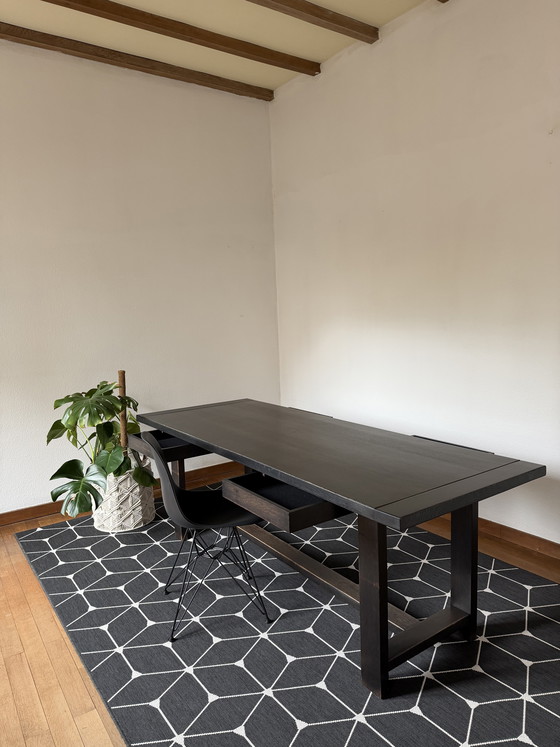 Image 1 of Midcentury modern dining table/desk 