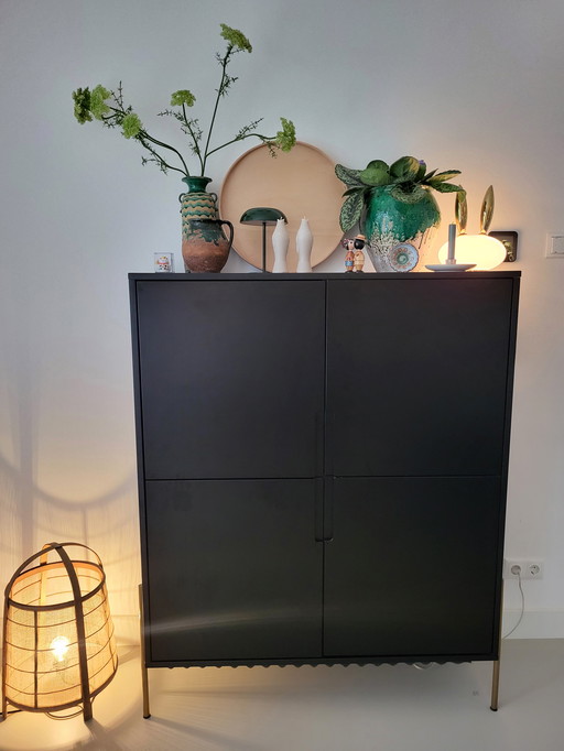 Swedish design black sideboard