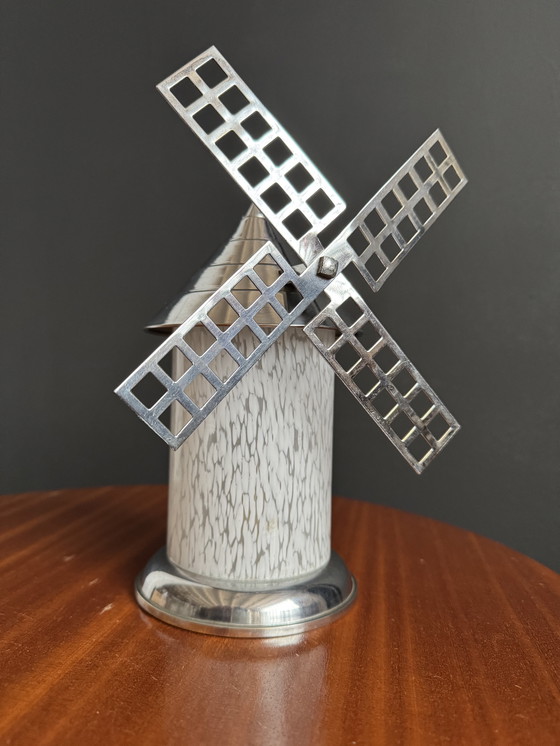 Image 1 of Art Deco Mill Night Light Lamp