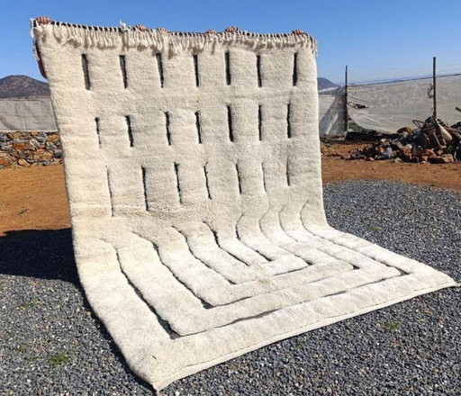 Tapis Beni Ouarain en laine authentique 200cmx150cm