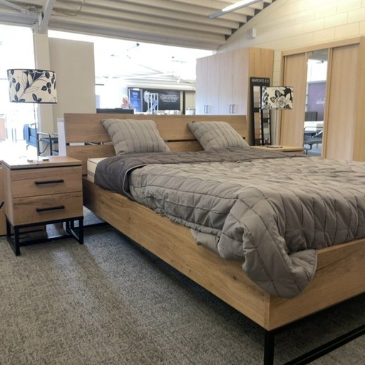 Lit Maxfurn Whisper - 160x200 avec tables de chevet