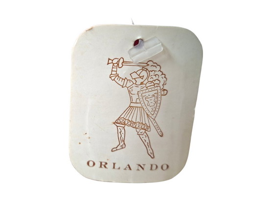 Image 1 of Couple de marionnettes siciliennes artisanales - Orlando et Angelica - Lanzafame Company