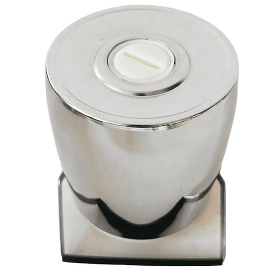 Image 1 of Secchiello per il ghiaccio isolato cromato vintage Tiger, argento cromato, anni '60