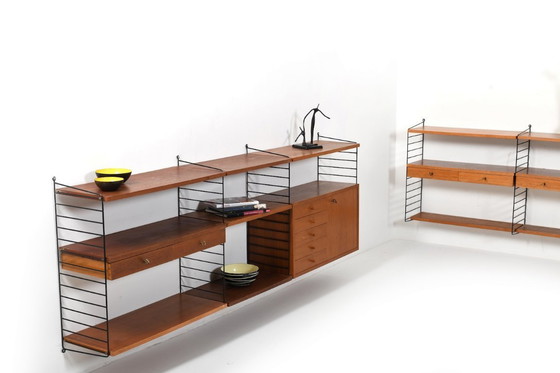 Image 1 of Shelf System by Kajsa & Nils Nisse Strinning for String AB 1950s