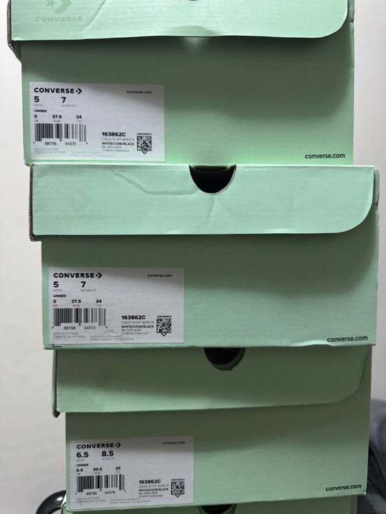 Image 1 of Converse x Off-White Chuck Taylor All-Star 70S Hi Sneaker