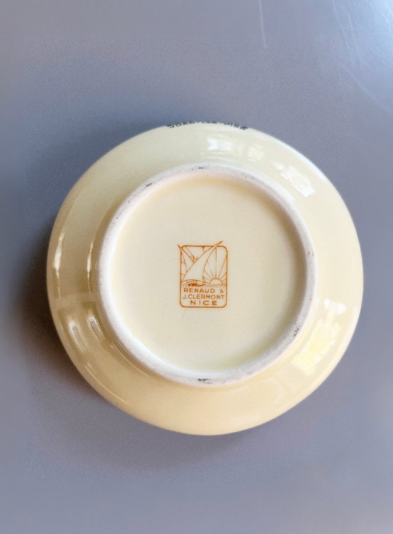 Image 1 of Unique vintage ashtray Hotel Belles Rives Juan-les-Pins