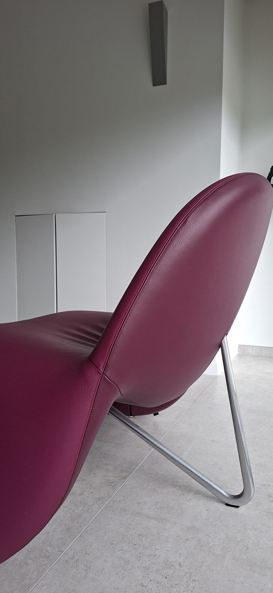 Leolux Sella - Farbe Dahlie/Orchidee – Beistellstühle, Leather (photo 5 of 5)