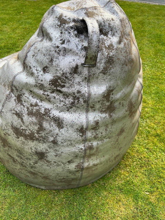 Image 1 of 2 Leren zitzakken merk cravtoriginal