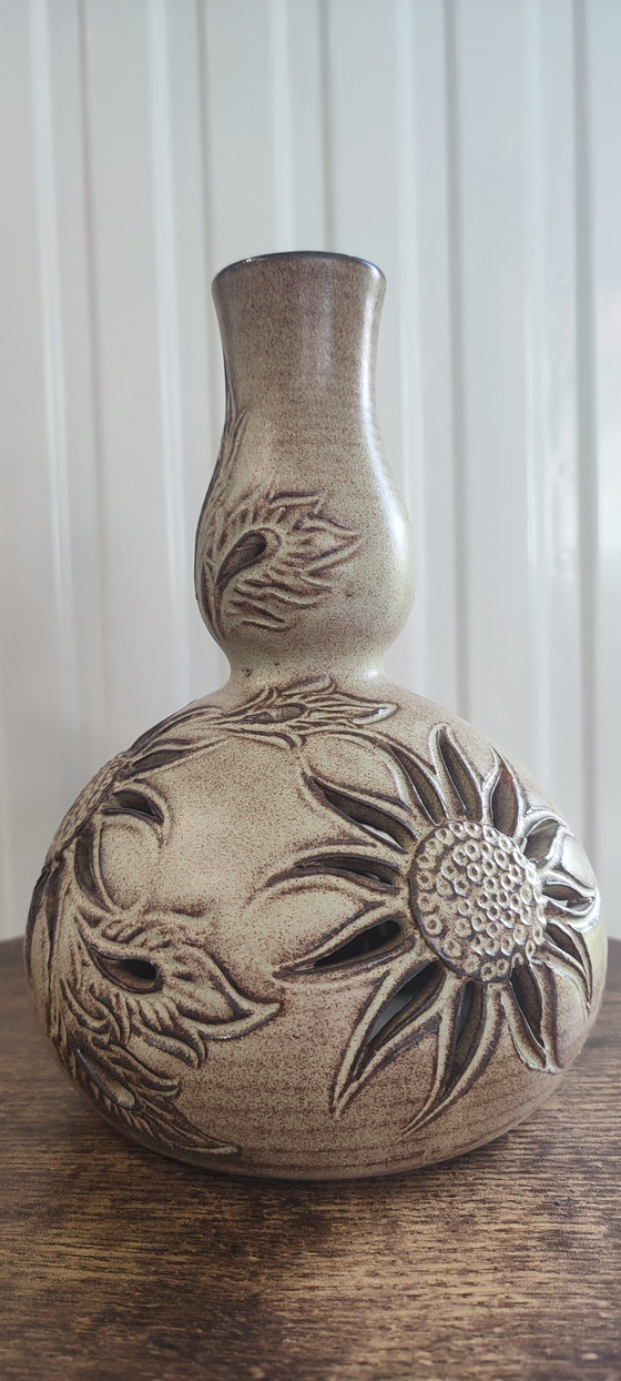 Image 1 of Vallauris ceramic lamp base by Fonck & Mateo