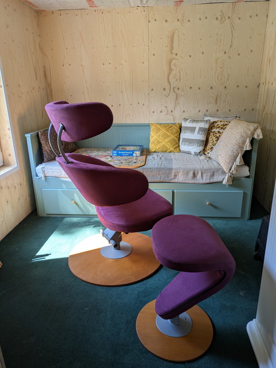 Stokke Peel Stoel – Fauteuils, Cotton, Wood (photo 2 of 5)