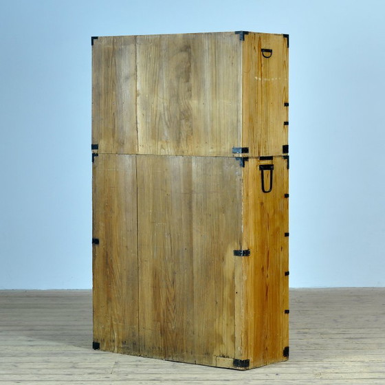 Japanese Tansu chest of drawers, circa 1880, Iron, Wood, Black (photo 14 of 14)