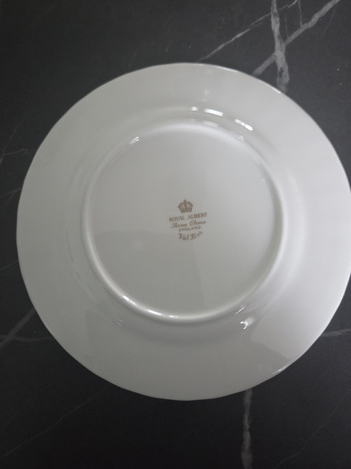 Gebaksbordjes Royal Albert Val d'Or