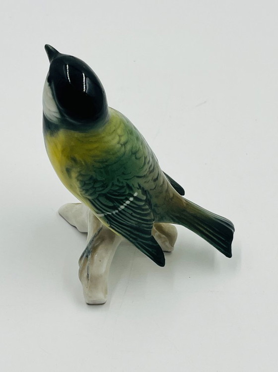 Figurine d'oiseau en céramique, Karl Ens, Objets déco, Jaune (photo 6 sur 10)