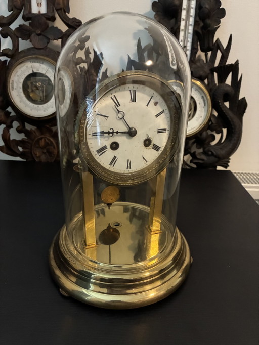 Antique Clocks and Barometers – klokken, Glass, Marble