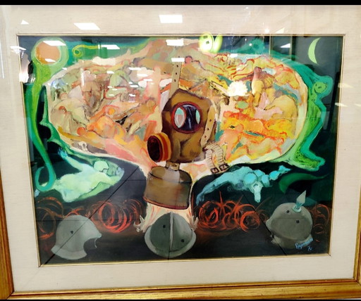 Work by Vittorio Agomeri Total Destruction 1970