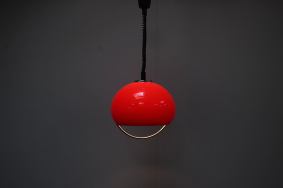 Image 1 of Mid Century Hanglamp van Meblo, Harvey Guzziny, 1970, Italië