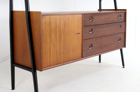 Image 1 of Nathan 2 piece cabinet vintage