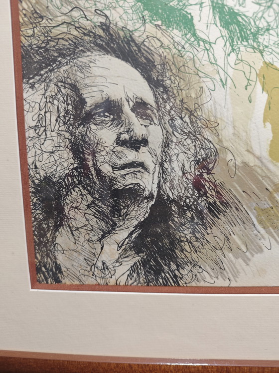 Image 1 of Litografia di Léo Ferré