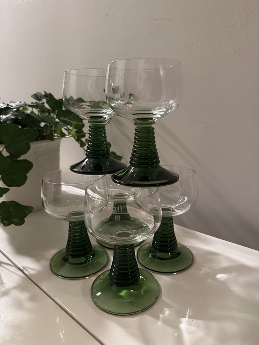 Roemer Mosel Glasses 1970s