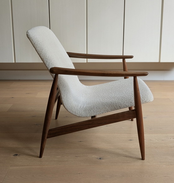 Louis van Teeffelen pour la chaise longue WéBé | années 1960 – Fauteuils, Textile, Wood (photo 3 of 14)