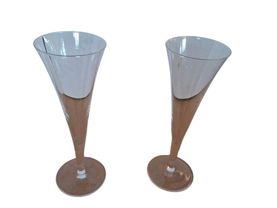 Image 1 of Exclusieve set van 2 Veuve Clicquot "La Grande Dame" champagneglazen – met originele verpakking