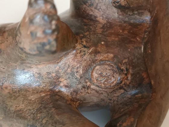 Image 1 of Orso seduto in bronzo Pierre Chenet