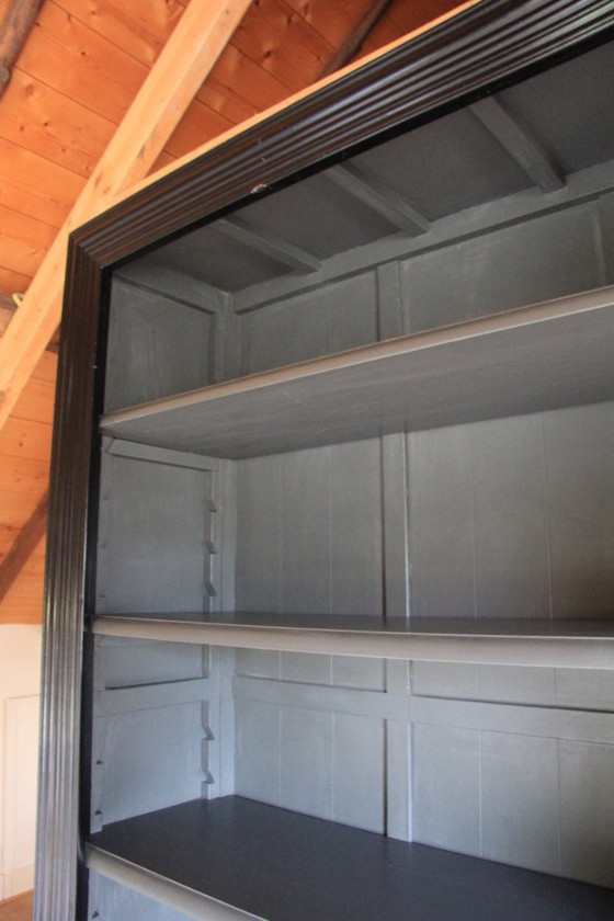Libreria Trendy Eichholtz Nero-Grigio, 5 Ripiani Regolabili – Librerie, Wood (photo 3 of 9)