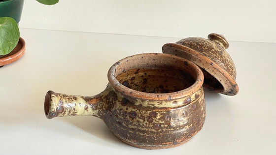 Image 1 of Pentola in gres pirite vintage