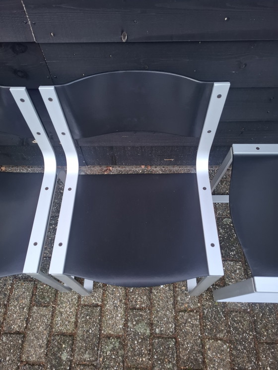 Image 1 of 4x pastoe sm0301 dining room chairs