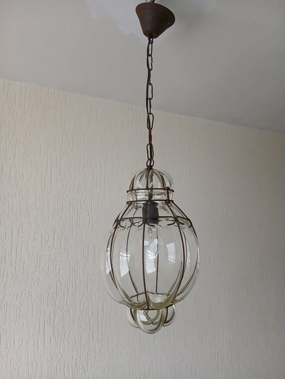 Image 1 of Lampada a sospensione veneziana - Vintage