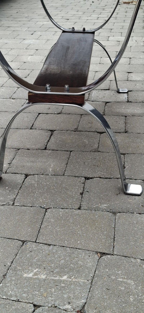 Tavolino da caffè in ceramica Vallauris anni '70 – Tavolini da caffè, Metal (photo 7 of 12)
