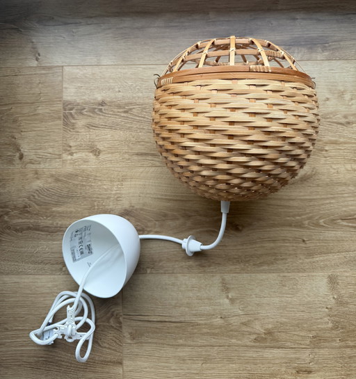 IKEA INDUSTRIELL Globe Pendant Lamp - Piet Hein Eek - Bamboo