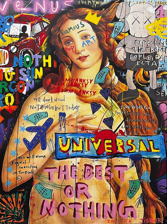 Image 1 of "Venus" Signed and Limited UV Print by Jisbar from 2023