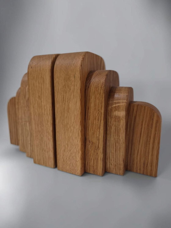 FERMALIBRI - ART DÉCO / SCUOLA DI AMSTERDAM – ArtDecoOnline, Oggetti decorativi, Legno (photo 3 of 5)