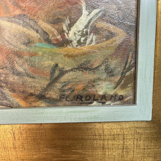 Flory Roland, Retour de Pêche, Huile sur Panneau, 1945 – Peintures et dessins (photo 9 of 16)