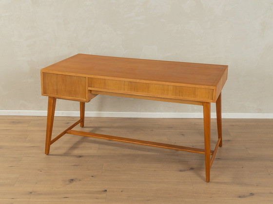 Image 1 of 50er Jahre Freistehender Schreibtisch von Georg Satink für WK Möbel