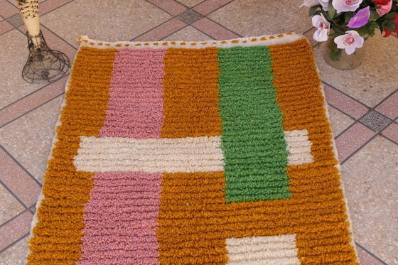 Handmade pure wool rug - hallway runner size 140/260 cm – Accupunto, Rugs & carpets (photo 4 of 8)