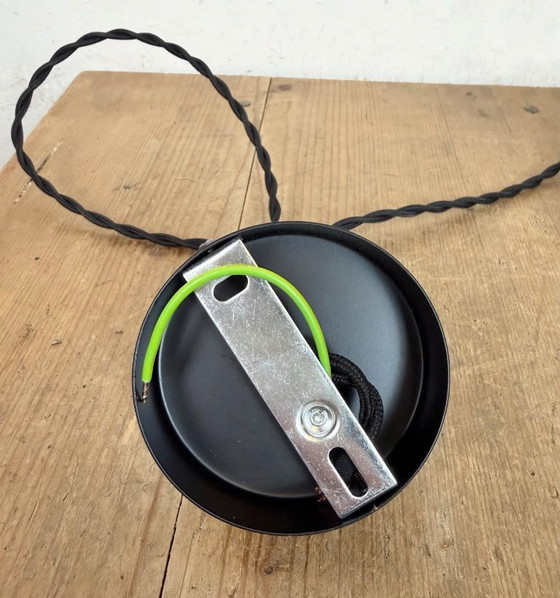 Image 1 of Vintage Cut Glass Ceiling Light, 1970s