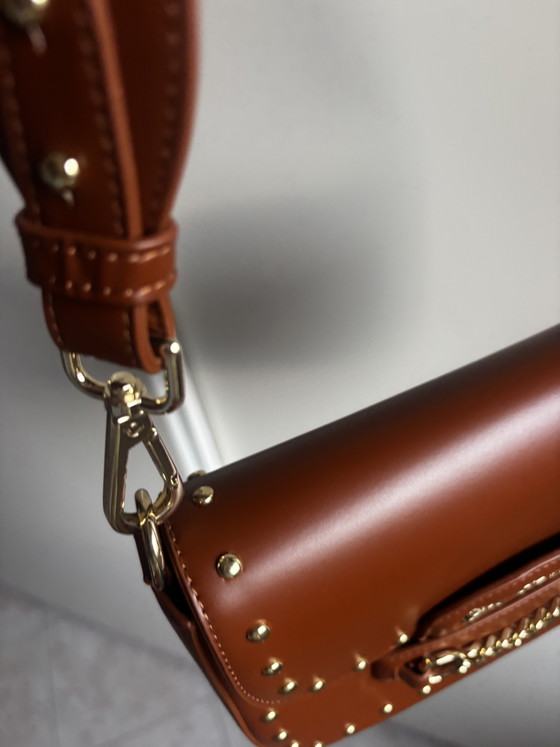 Bruine crossbody tas Gio Cellini – Crossbody tassen, Textile, Skai (photo 3 of 15)