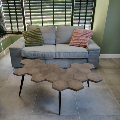 Honeycomb coffee table