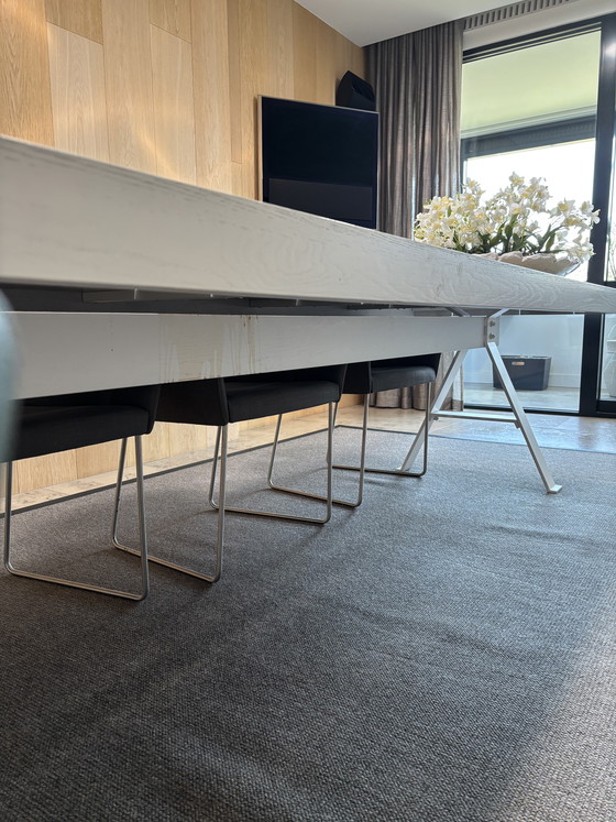 Image 1 of Beautiful white designer dining table