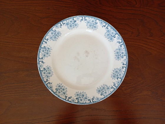 Image 1 of Molde para pasteles de loza Longwy "Margaritas"