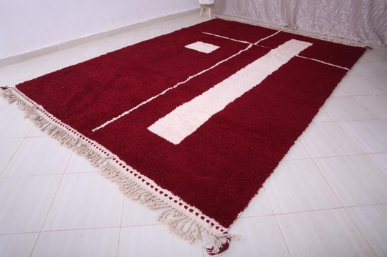 Image 1 of Alfombra marroquí de lana de 200 cm x 300 cm.