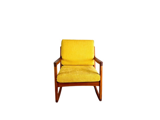 Image 1 of Midcentury rocking chair France & Søn Ole Wanscher danish teak