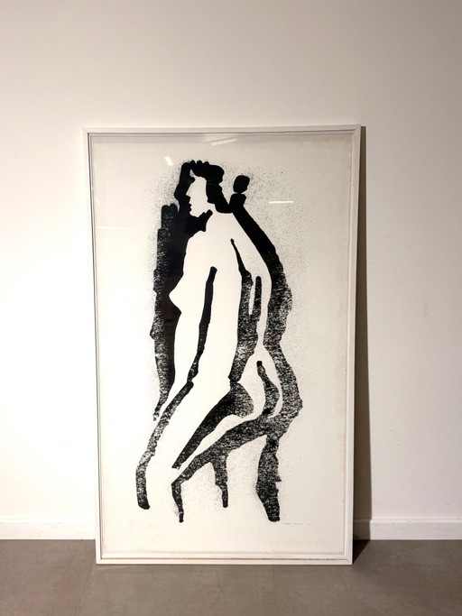 Maurits Van Saene – Épreuve d’Artiste Gesigneerde litho